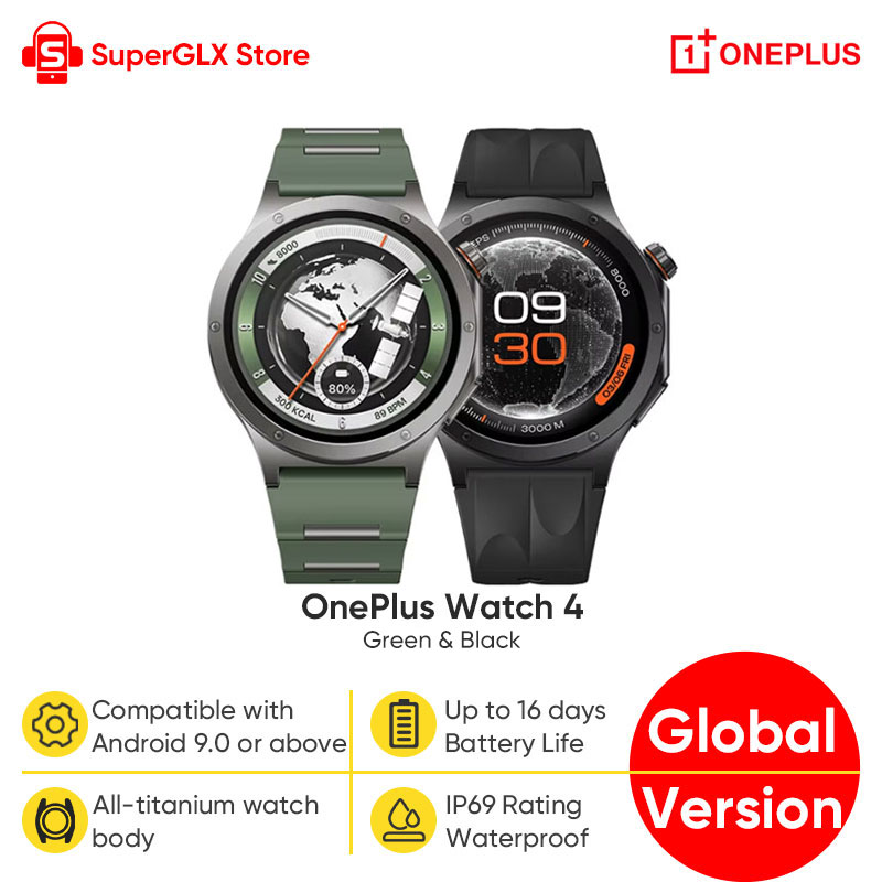 Fall Detection Watch - Global Version OnePlus Watch 4 Smart