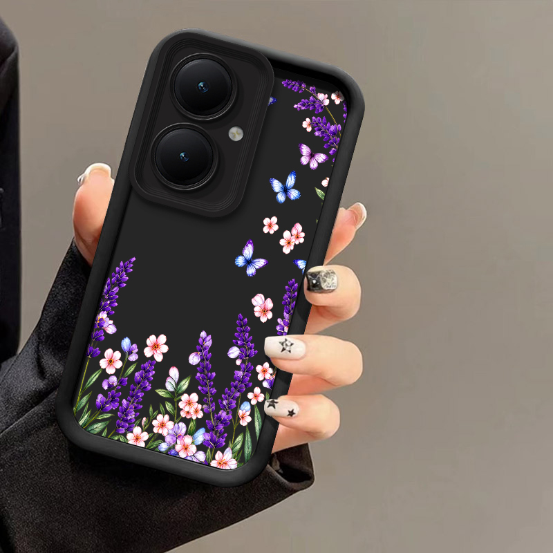 Lavender Butterfly Pattern Pho - Vivo Y28 review and price