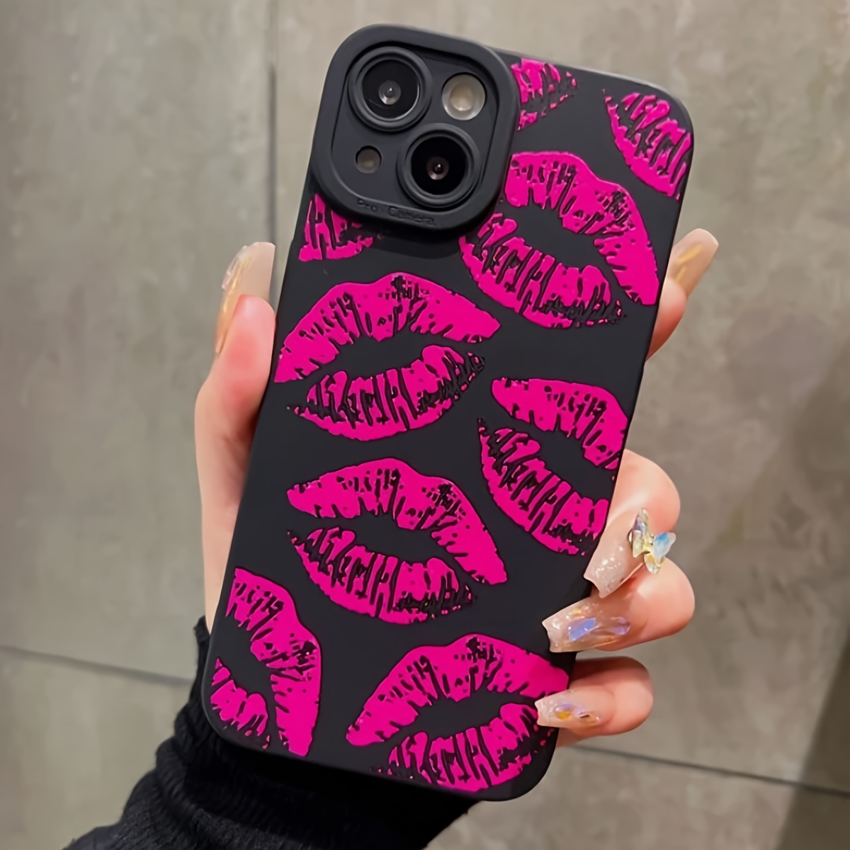 Rose Red Lip Luxury Pattern Ca - Samsung Galaxy A55 review and price
