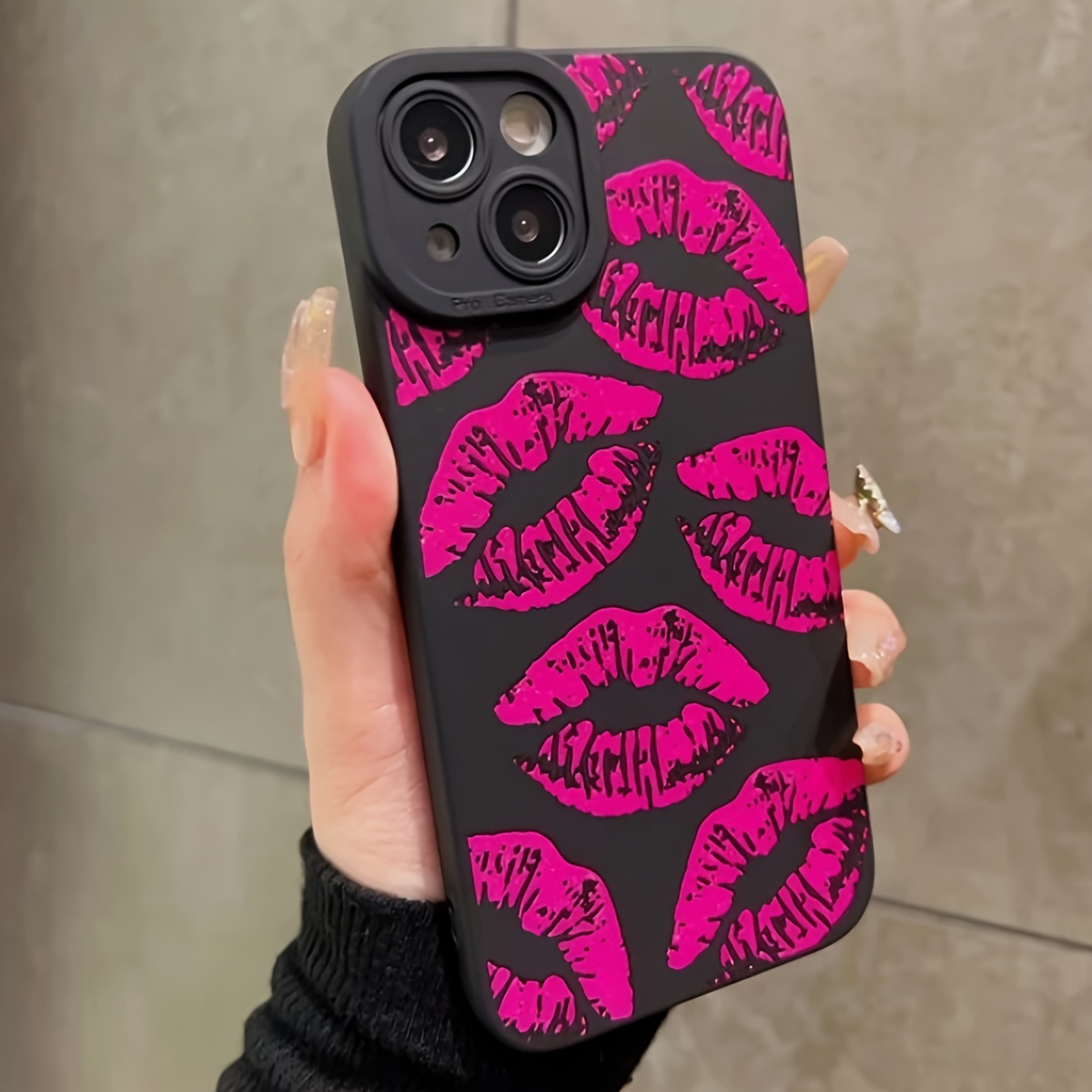 Rose Red Lip Luxury Pattern Ca - Samsung Galaxy A55 review and price
