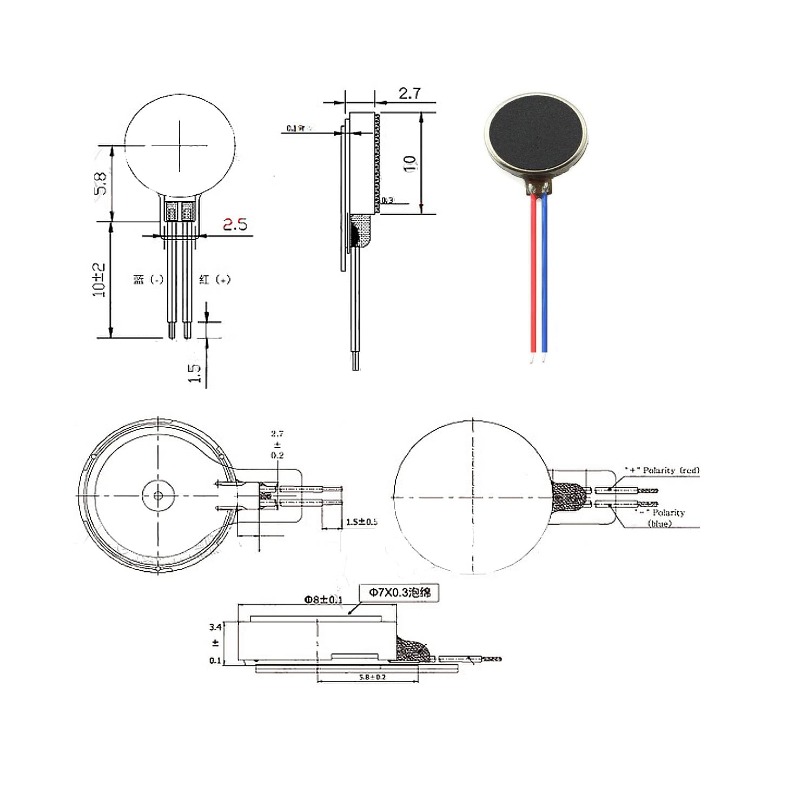 30Pcs 10x2.7mm Mini Vibration  - Muscle Sensor Emg review and price