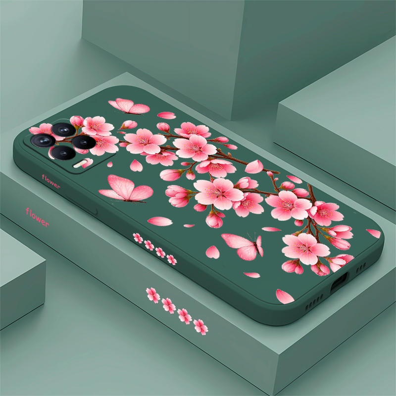 Pink Flower Print Phone Case F - Realme Note 50 review and price