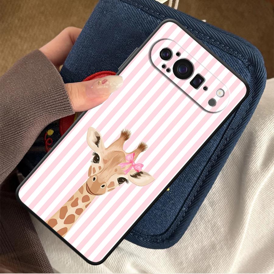 Cartoon Giraffe Funda Phone Co - Google Pixel 8A review and price