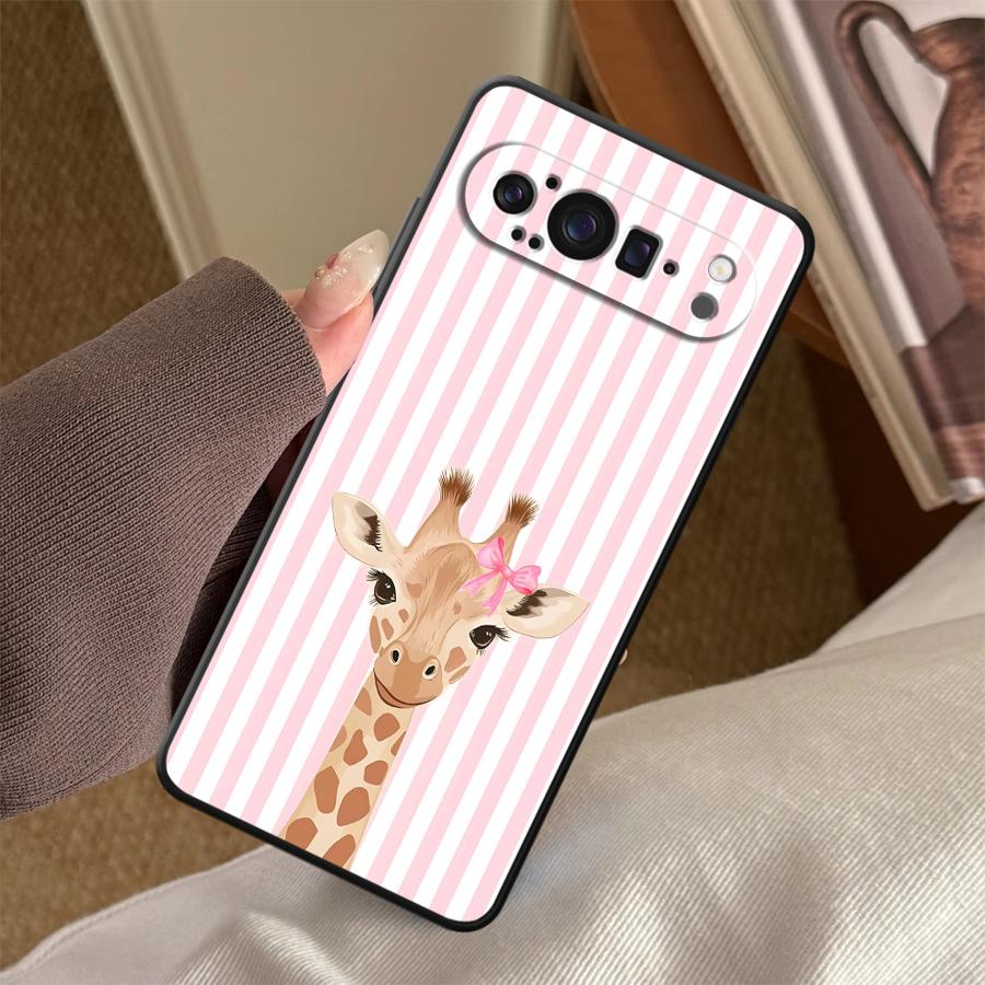 Cartoon Giraffe Funda Phone Co - Google Pixel 8A review and price