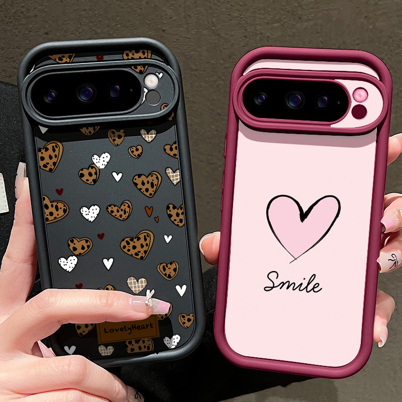 Love Heart Patterned TPU Phone - Google Pixel 8A review and price