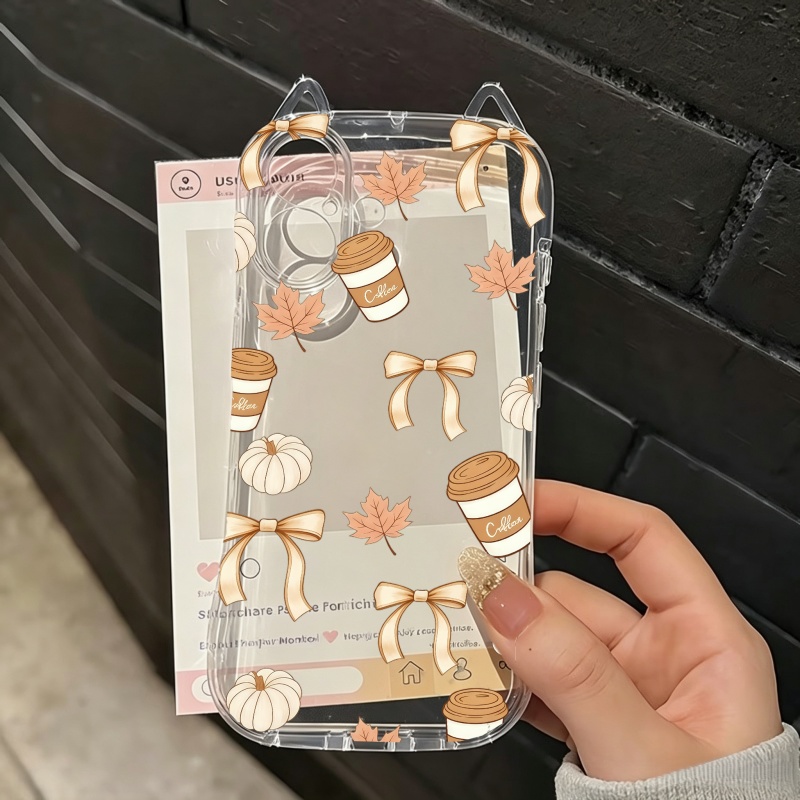 Autumn Pumpkin Falling Leaves  - Apple Iphone 15 review and price