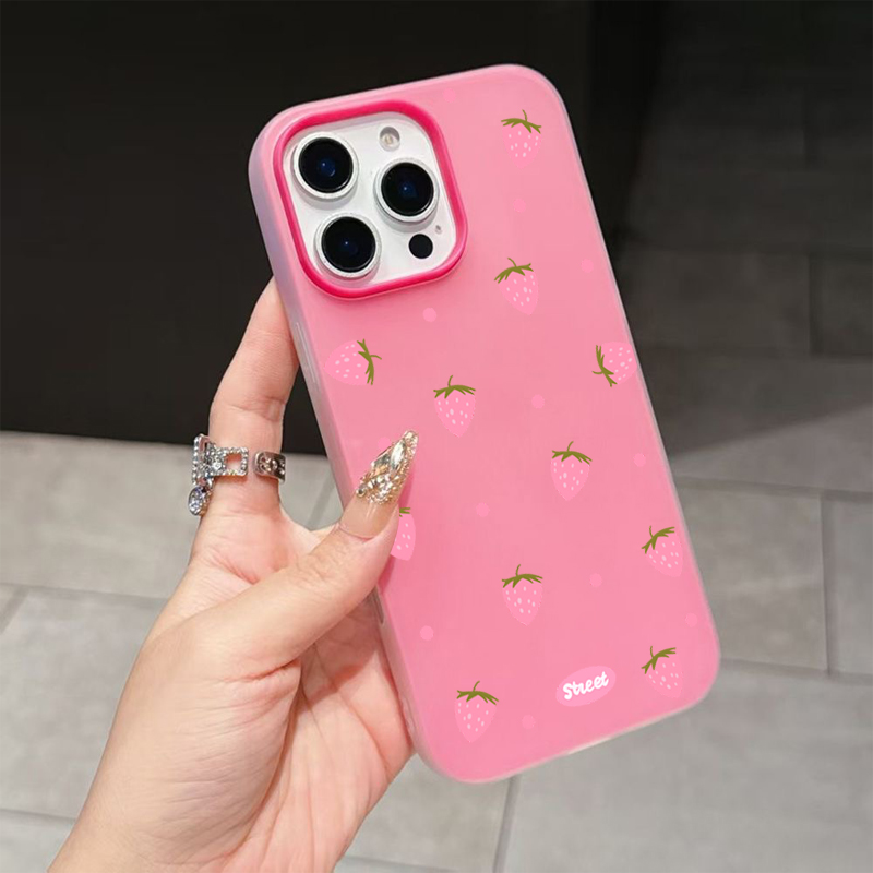 Sweet Pink Strawberry Pattern  - Xiaomi Redmi Note 13 review and price