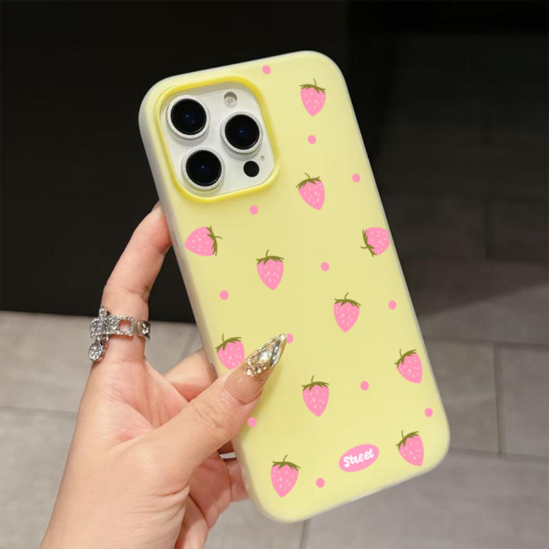 Sweet Pink Strawberry Pattern  - Xiaomi Redmi Note 13 review and price
