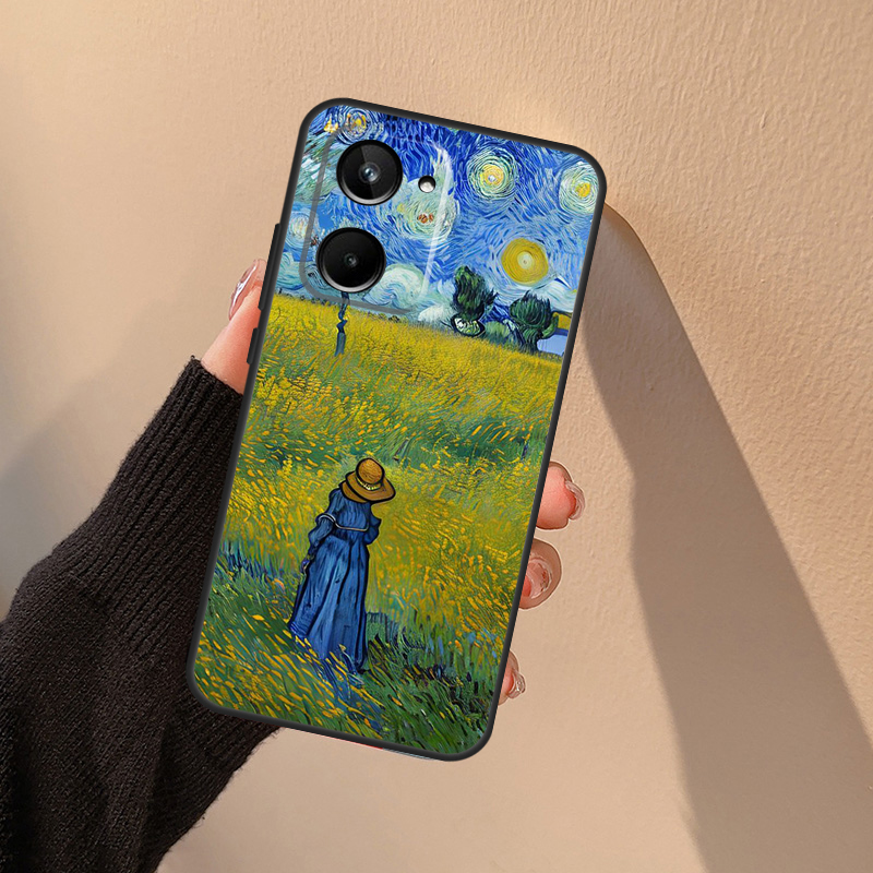 Van Gogh Oil Art Painting Case - Realme C67 review and price