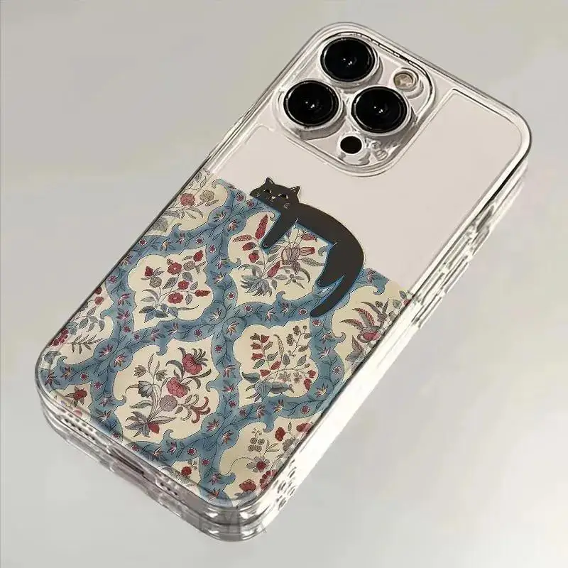 Retro Pattern Resting Cat Phon - Vivo Y28 review and price